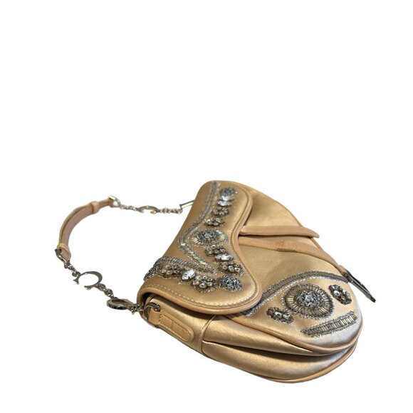 Dior Satin Mini Saddle - Picture 5 of 9